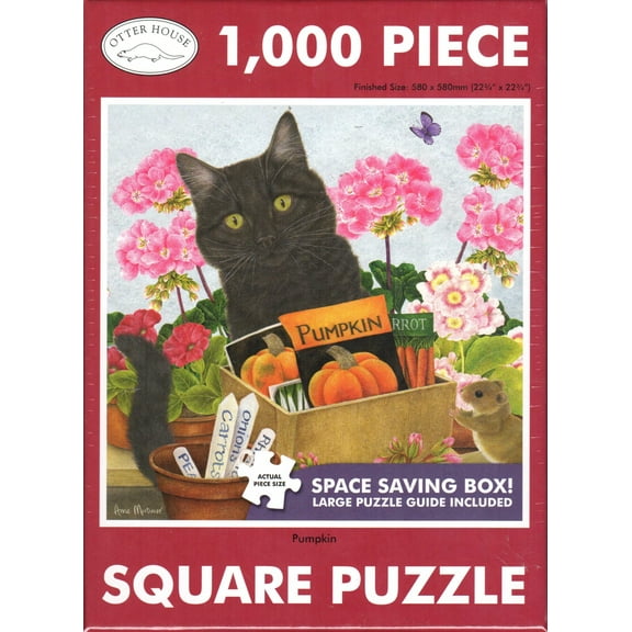 Otter House 1000 Piece Puzzle - Pumpkin
