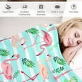thumbnail image 6 of Flamingo Blanket Super Soft Flamingo Throw Blanket Warm Cozy Flannel Blankets for Women Kids Adults Gifts 50"X 40", 6 of 6
