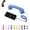 F, variant on Retro Phone Handset for Cell Phone, USB-C Vintage Receiver Plug into modern devices for clear calls; ergonomic grip and coiled cord offer nostalgic desk charm.