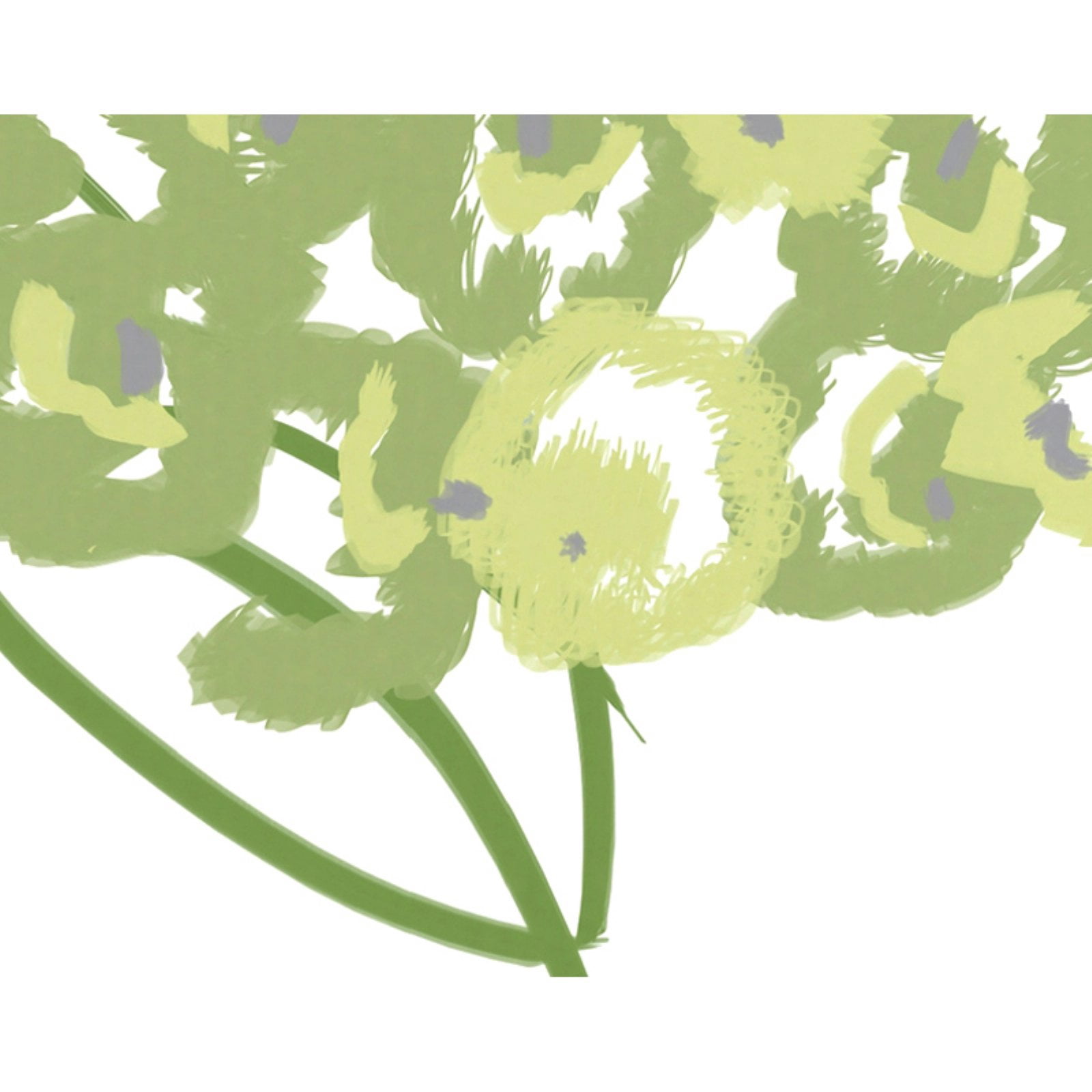 Simply Daisy 18" x 30" Hydrangeas Floral Print Kitchen Towel