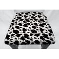 thumbnail image 2 of Black & White Cow Spots Dining Room Chair Back Covers or Seat Covers by Penny's Needful Things (Seat Cover Only), 2 of 3