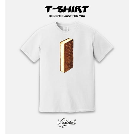 A Classic Ice Cream Novelties Frozen Ice Cream Sandwich Comfort Color T-Shirt up to size 4XL