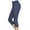 Grey, variant on Women's High Rise Active Capri Leggings w/ Mesh Panel (Black, S)