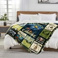 thumbnail image 3 of Camping Gifts, Camping Gifts for Men, Cool Camping Gifts for Camper, Unique Gifts for Camping Lovers, Dad Camping Gifts Ideas, Camping Christmas Throw Blanket Gifts 60"x50", 3 of 6