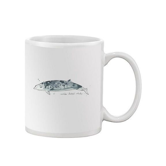 Cetacea Cuviers Beaked. Whale Mug - June Erica Vess Designs,