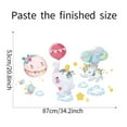thumbnail image 5 of [Home Decor]Wall Sticker Cartoon Forest Animal Baby Nursery Girl Boy Kids Room, 5 of 6