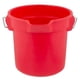 thumbnail image 3 of Cubeta Redonda Rubbermaid Commercial Brute, 3.5 Gal (14 Qt), Plástico Rojo Uso Rudo, 3 of 6