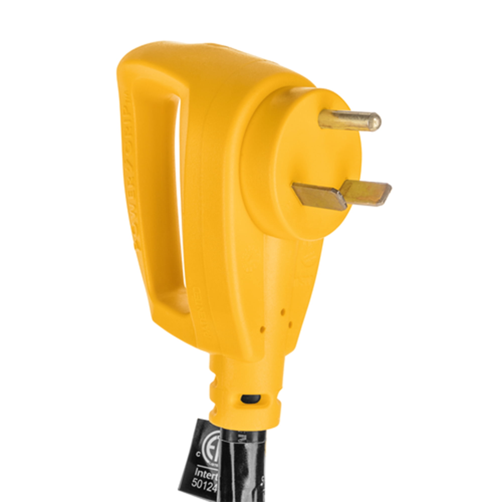 Camco PowerGrip Camper/RV Maximizer Adapter | Up to 45 Amps Combined Power (55025)