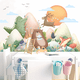 thumbnail image 1 of Vinil Decorativo Autoadhesivo Infantil Animales Adorables H&Jess Vinil Decorativo, 1 of 2