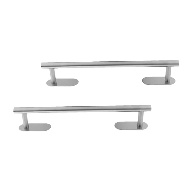 2Pcs Inodoro Cocina Toallero Autoadhesivo Soporte Acero inoxidable