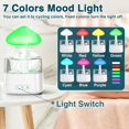thumbnail image 3 of Cloud Humidifiers Rain Water Drip 450ML Mushroom Humidifiers with Remote Control 7 Colors Mood Light Air Humidifier Raindrop Humidifiers fo, 3 of 6