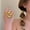 golden-4 piece set, variant on 4-Piece/Set Ultra-Bright Golden and Silvery Ball High-Elasticity Hair Ties,Style Ponytail Hair Ring Headpiece,Elegant High-Prom Decorative Headband,Women's and Princess-Style Casual Hair Accessories