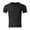 Black, variant on TIEVOSA Male Sports Quick Drying Tshirt High Stretch Fitness Sportswear