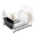 thumbnail image 1 of Set de tendederos para secar platos Sweet Home Collection, color negro (paquete de 12), 1 of 1