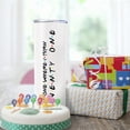 thumbnail image 2 of 21st Birthday Gifts For Her 21st Birthday Decorations For Her 20 OZ White Skinny Wine Tumbler Turn 21 Travel Cup With Lid Straw Happy 21 Year Old Bday Presents For 2003 Born Women Girls Female, 2 of 6