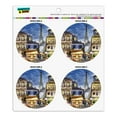 thumbnail image 1 of Old Paris France Eiffel Tower Refrigerator Fridge Locker Vinyl Circle Magnet Set, 1 of 4