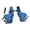 Blue, variant on ZenCart Dog Knee Brace for Torn ACL Hind Leg Adjustable Dual Back Leg Support for Luxating Patella Ligament Injuries Osteoarthritis