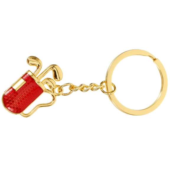 BESTYASH golf cart keychain Keychain Zinc Alloy Gold 1Set for Keys