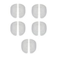 thumbnail image 2 of Wswqop 10 Pieces Silicone Children Eyeglass Nose Pads Replacement Anti Slip Comfortable White, 2 of 9