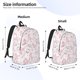 thumbnail image 2 of Fotbe Cute Piggy Ballerina Mochila de Lona con Estampado, Mochila Duradera, Mochila Versátil de Alta Calidad, Mochila Compacta Vintage-Medium, 2 of 5