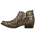 thumbnail image 3 of Roper Womens Ava Snake Snip Toe Cowboy  Ankle Boots, 3 of 5