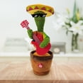 thumbnail image 4 of Juguete De Peluche De Cactus Bailando, Juguete De Cactus Eléctrico Que Puede Cantar Y Bailar, Regalos De Juguete De Descompresión Para Niños matsuzay FN007807-03, 4 of 6