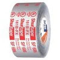 Shurtape SF 686 UL ShurMASTIC Butyl Foil Indoor/Outdoor HVAC Tape, 181B-FX Listed/Printed, 3" x 33.3 Yards, Silver, 1 Roll 111163