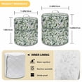 thumbnail image 6 of Eucalyptus Leaves Pressure Cooker Cover Watercolor Green Leaf Plant Dust Cover for Kitchen Appliances with Top Handle & Storage Pockets, Fits 6 Quart Instant Pot, Air Fryer, Crock Pot, 6 of 9