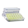 Komax Biokips Ice Cube Tray with Nospill Cover (Set of 4) BPA Free