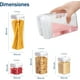 thumbnail image 4 of Recipientes Herméticos Bluelander para Alimentos 14 piezas Moderno, 4 of 6