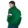 thumbnail image 2 of Men's Starter Kelly Green Philadelphia Eagles Triple Option Satin Varsity Vintage Logo Full-Snap Jacket, 2 of 2