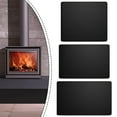 thumbnail image 3 of Non Slip Fireproof Floor Mat for Stove Protection Waterproof Black 39x60, 3 of 6