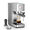 Silver, variant on Maestri House Espresso Machine with Milk Frother, 20 Bar Italian ULKA Pump, 1.3L Water Tank for Cappuccino & Latte, Black