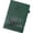 Dark green, variant on Ywmsfl Waterproof Password Notebook with Elastic Band Portable Address Book for Confidential Notes Storage Contact Management