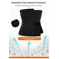 thumbnail image 5 of Entrenador de cintura para mujer, cinturón elástico para adelgazar, envoltura de abdomen, bandas de resistencia, correa de Control moldeadora de cuerpo 4M * 10CM, 5 of 5