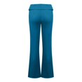 thumbnail image 3 of Wide Leg Sweatpants for Women Fold Over Low Rise Yoga Lounge Pants Low Rise Sweatpants, 3 of 9