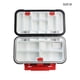 thumbnail image 4 of Caja sellada de plástico duradero Sonducket organizadora multifuncional equipo de Pescar M negro, 4 of 6