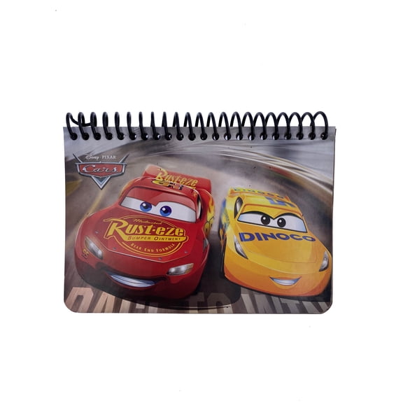 1PC Disney Pixar Cars Licensed Autograph Book Small Note Pad- Dinoco