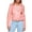 Coral, variant on Women's Levi's® Belted Faux Leather Motorcycle Jacket Color: Biscotti Size: MEDIUM