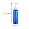 8pcs 100ml Shampoo Lotion Bottles Refillable Empty Bottles Pump