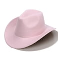 thumbnail image 5 of Toddler Sun Hat Western Cowboy Hat for Kids Boy Girl Classic Cowboy Cowgirl Dress Up Hat with Buckle Belt, 5 of 9