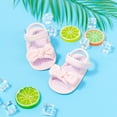 thumbnail image 3 of Baby Boys Girls 2 Straps Summer Dress Sandals Infant Shoes Soft Sole Breathable First Walker Newborn Shoes, 3 of 6