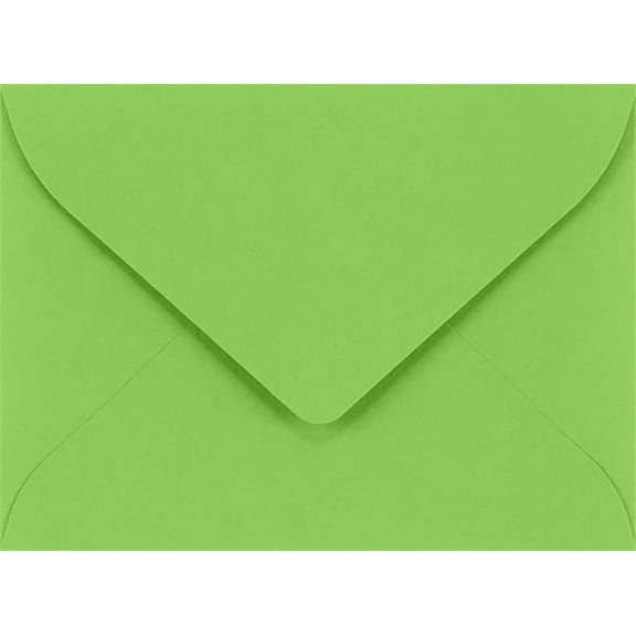 LUXPaper #17 Mini Gift Card Envelopes, 2 11/16 x 3 11/16, Limelight, 1000/Pack