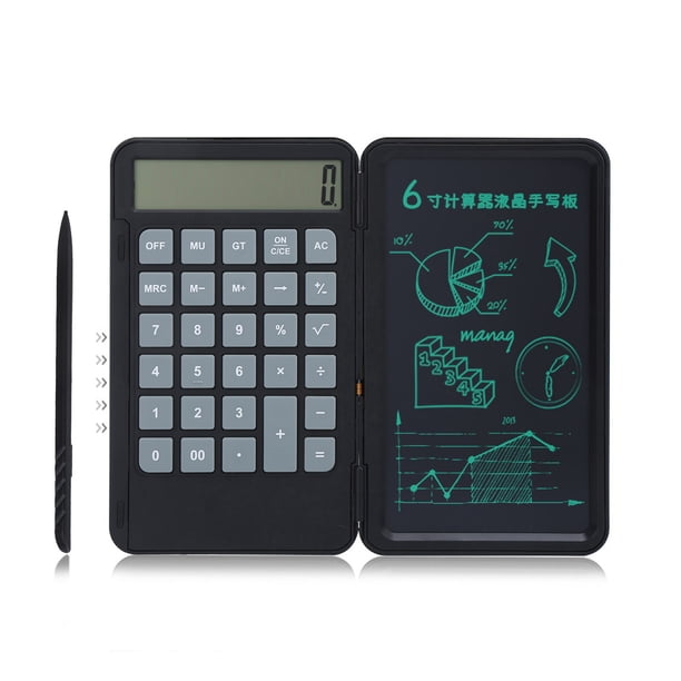 Calculadora electrónica calculadora de escritorio de diseño integrado Botones de silicona Cálculos de 12 dígitos para piezas de arte para arte para suministros de pintura para ANGGREK Otros