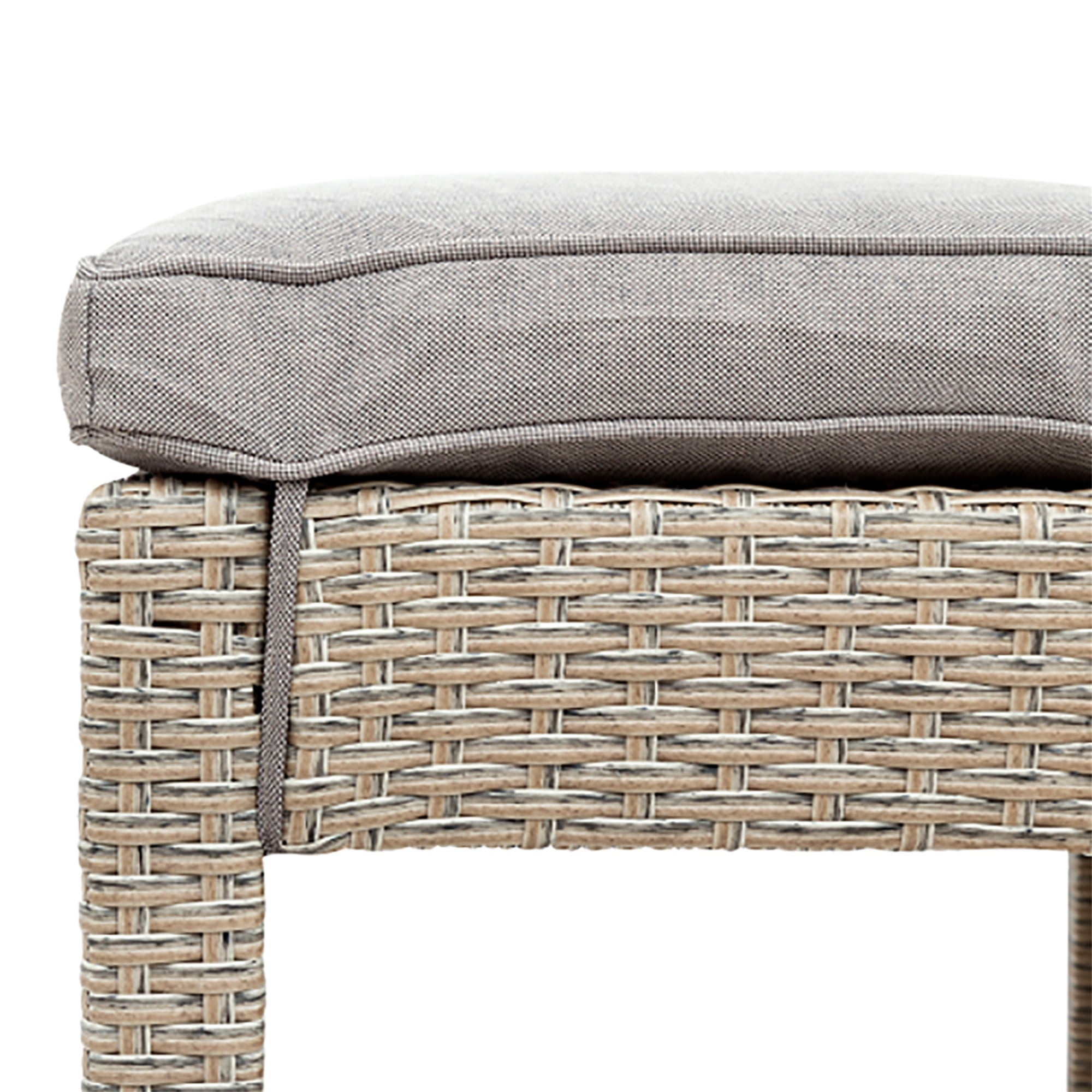 Kadyn Outdoor Patio 5-Piece Rattan Dining Table Set, PE Wicker Bar Furniture Set with with 4 Stools, Brown Cushion+Brown Wicker (Brown + Rattan) Kadyn Outdoor Patio 5-Piece Rattan Dining Table Set, PE Wicker Bar Furniture Set with with 4 Stools, Brown Cushion+Brown Wicker (Brown + Rattan)
