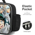 thumbnail image 3 of My Hero Academia Poster Portable Insulated Lunch Bag Lunch Box Bento Bag Picnic Bag Detachable Meal Bag Reusable Lunchbag, 3 of 8