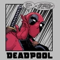 thumbnail image 2 of Mens Marvel: Deadpool Greatest Text Box T Shirt, 2 of 3