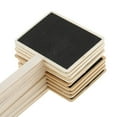 thumbnail image 4 of AMLESO 10 Pack Mini Blackboard Chalk Boards Wood Message Board for Party Wedding Table, 4 of 8
