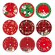 thumbnail image 1 of Herramienta para hornear galletas de fondant tridimensional con temática navideña con juego de sellos de émbolo, pan de jengibre para niño/niña, muñeco de nieve, Papá Noel, árbol de Navidad, reno,, 1 of 8