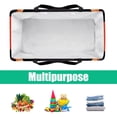 thumbnail image 5 of Pixel Dog Large Capacity Reusable Foldable Oxford Cloth Storage Bin - Decorative Box, Collapsible Bucket, and Convenient Storage Basket, 5 of 7